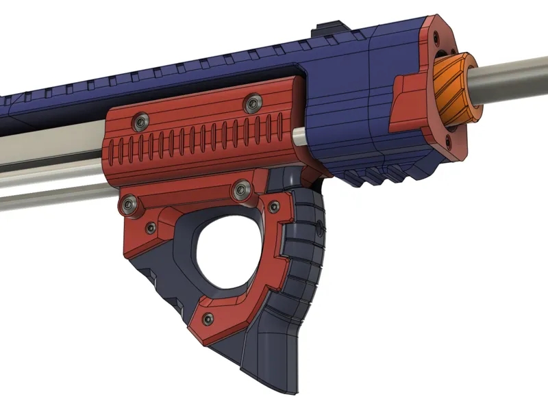 ThumbHole ForeGrip for Picatinny Rail