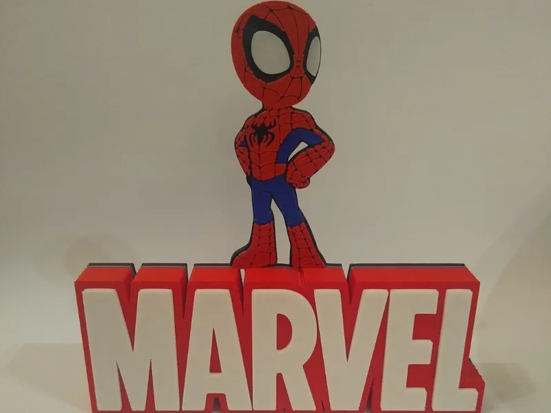 Logo Marvel + Spider-Man (FAN-ART)