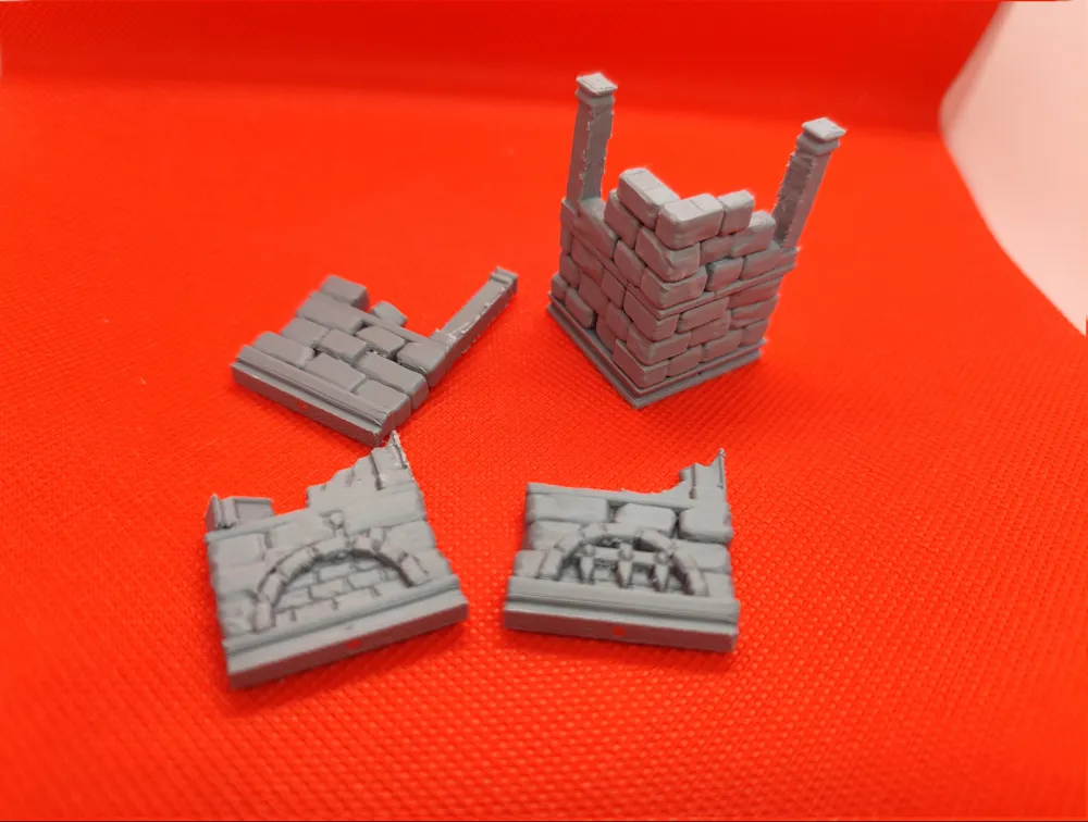 HQ Walls - Set 4 - Free 3D Print Model - MakerWorld