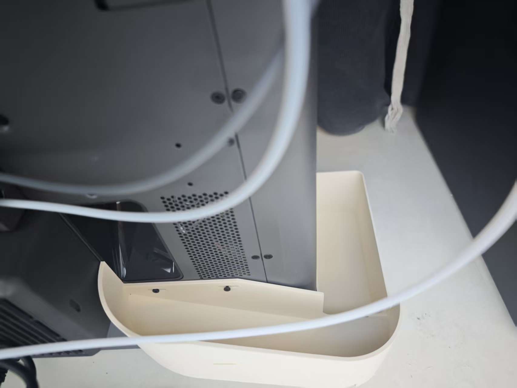 Miniatura 2 do modelo 3D 拓竹X2D/P2S打印机废料收纳盒(竹屎盒子)