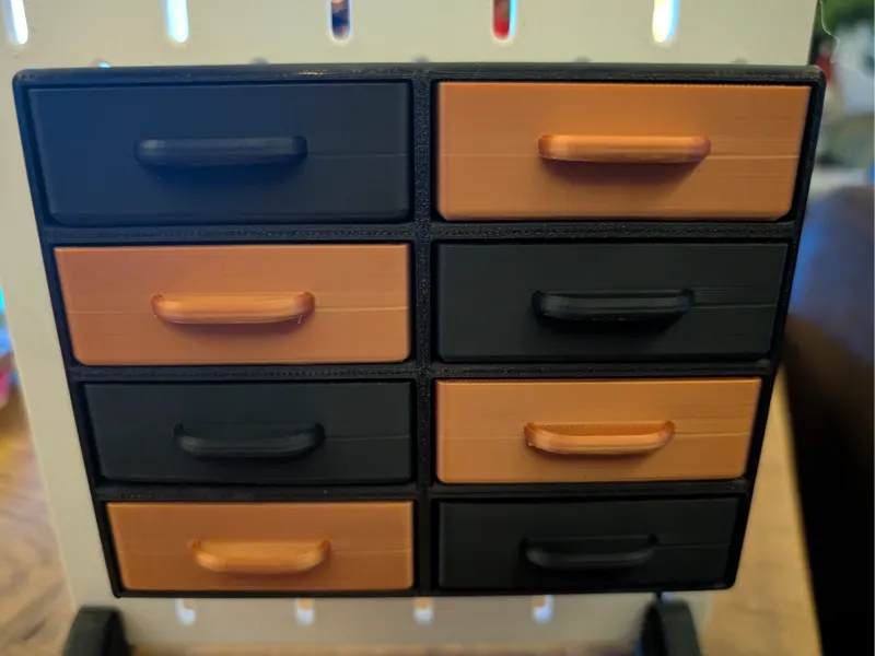 Ikea Skadis cabinet with drawers