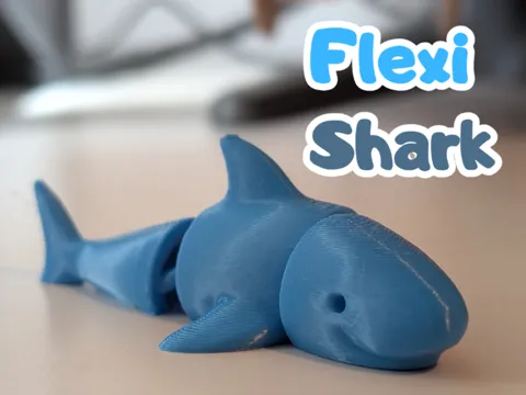 Articulated Shark - Little Buddy Keychain