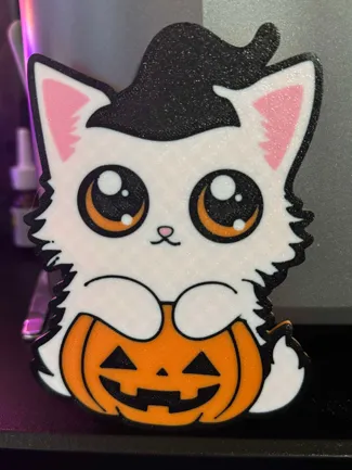 Kitty Witch Pumpkin