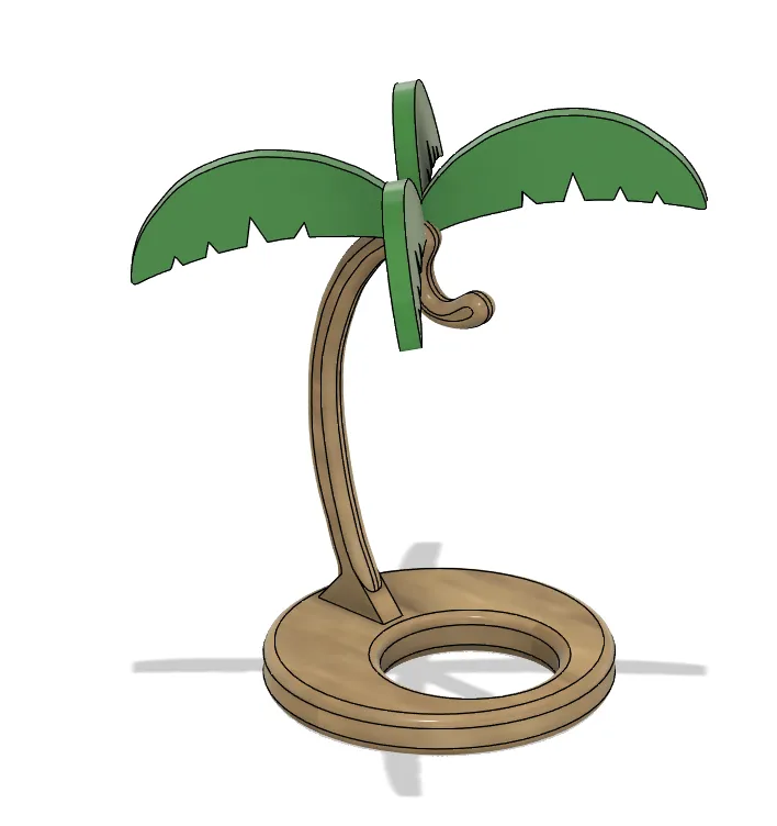 Palm Tree Banana Hanger view 4