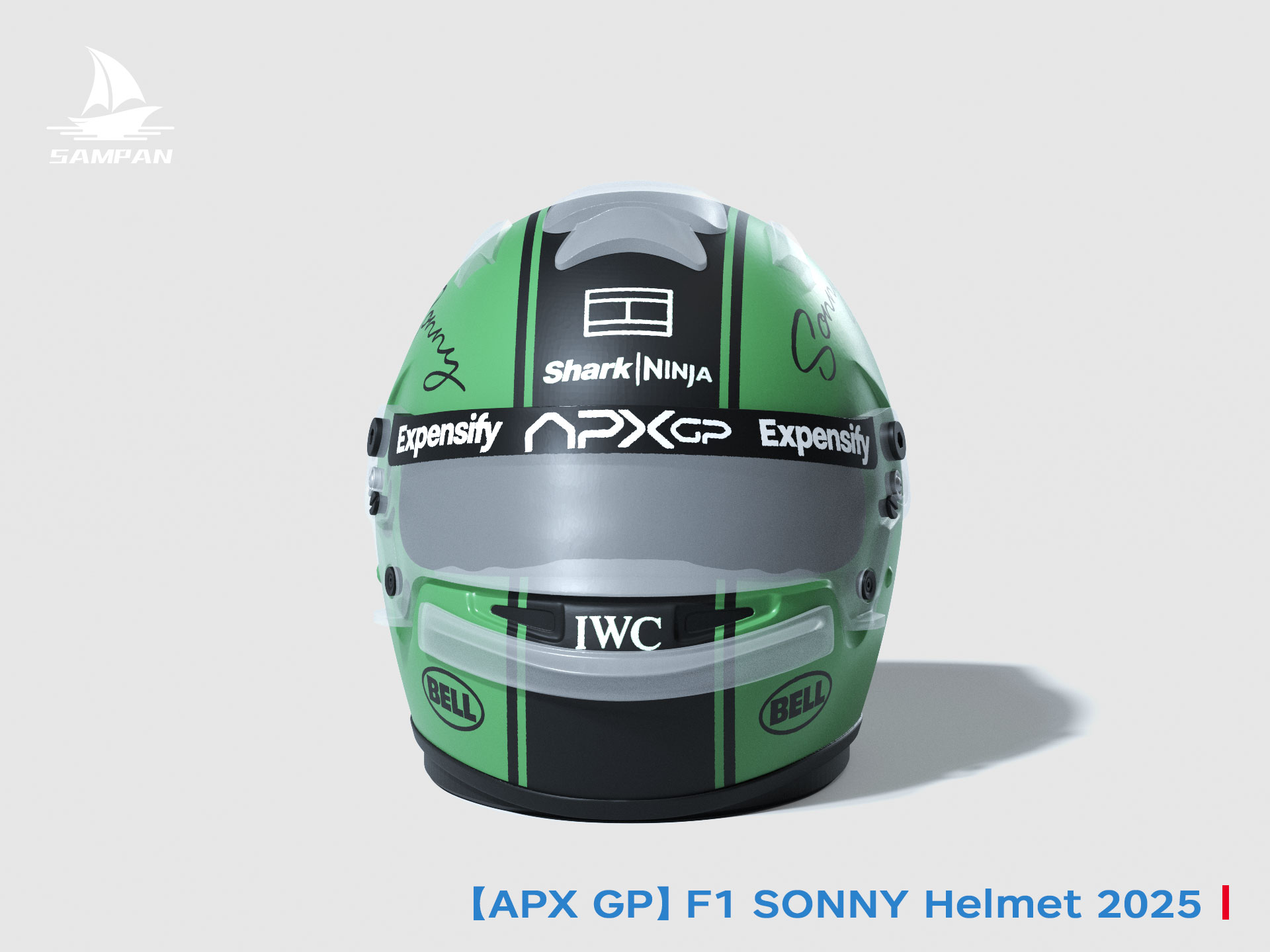 3Dプリント 【APXGP】《F1：激走レーシング》サニー・ヘイズ（ブラッド