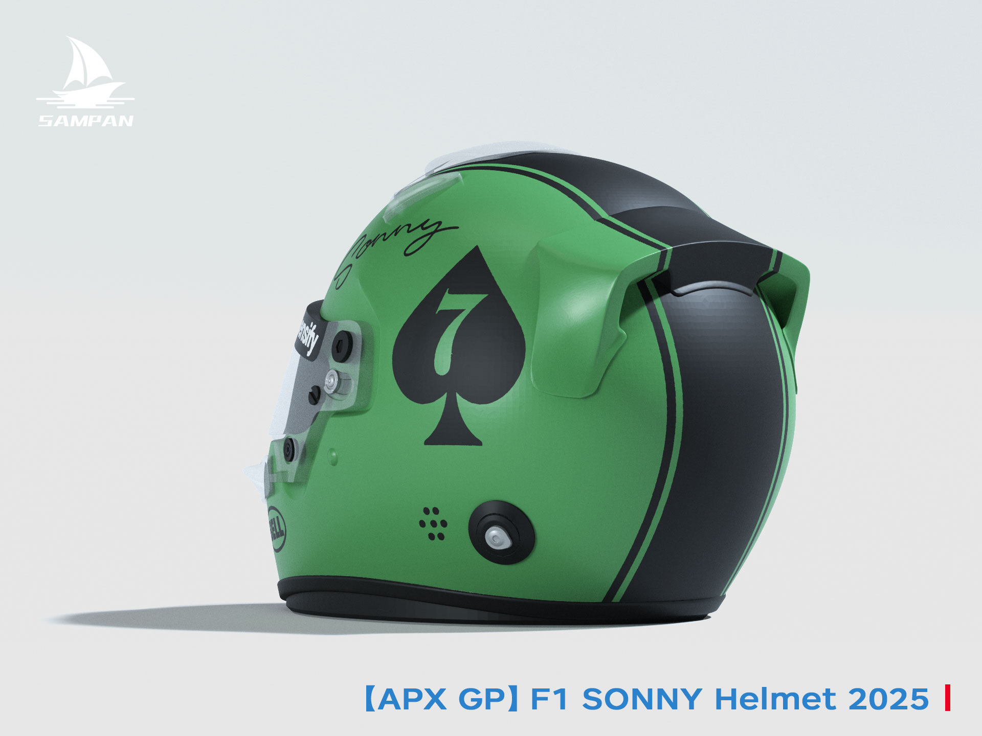 3Dプリント 【APXGP】《F1：激走レーシング》サニー・ヘイズ（ブラッド