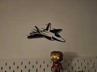 Déco murale avion F35 — photo 1