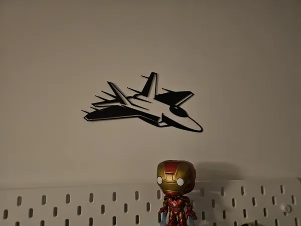 Déco murale avion F35