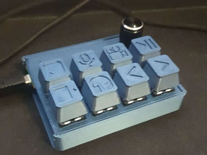 TurboPad Macro pad with rotary encoder (pi pico)