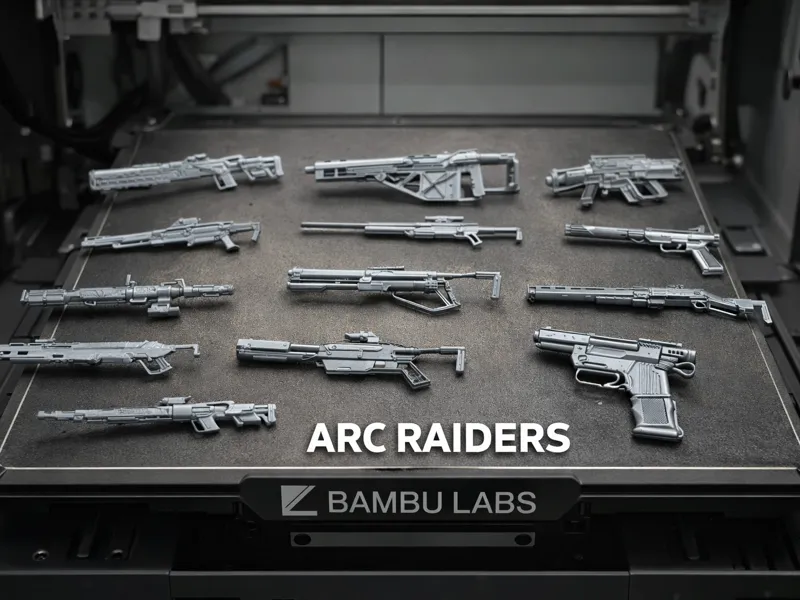 All Arc Raiders Guns - Models