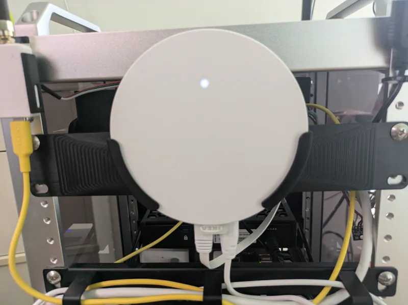 IKEA Dirigera 10 Inch Rack - Back Mount