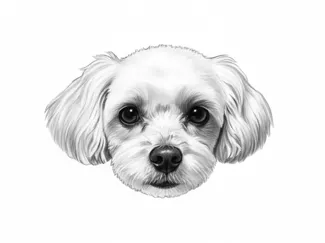 Llavero Caniche