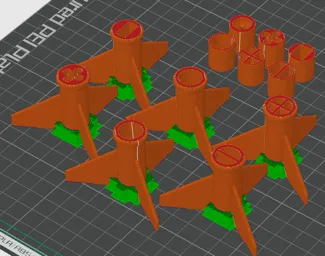 Balloon nozzles