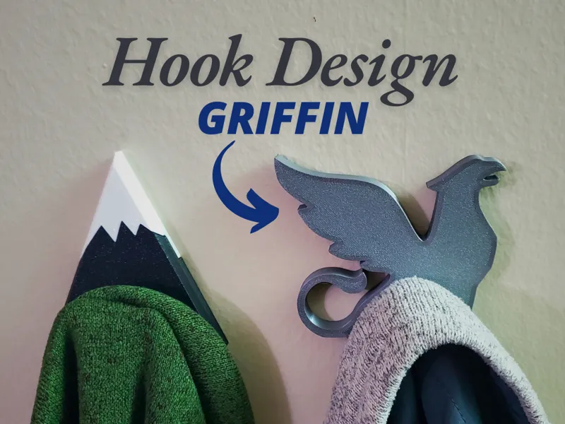 Griffin Coat Hook - Fairytale Decoration