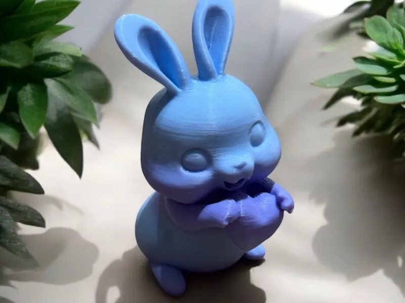 Happy Bunny with a Heart