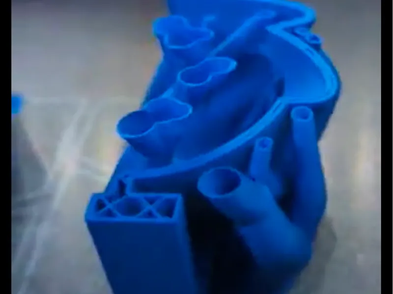 Sonic mold for resin