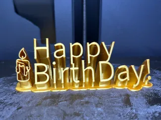 Happy Birthday pop up