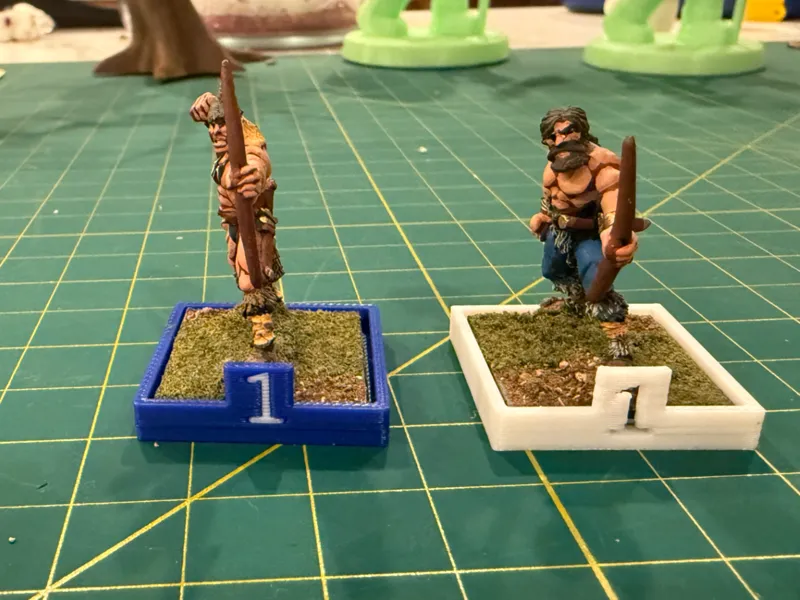 Square Miniature Number Base