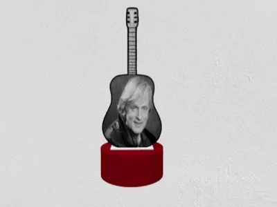 Dave guitar lithophane