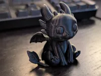 Figurine chibi dragon type Krokmou — photo 2
