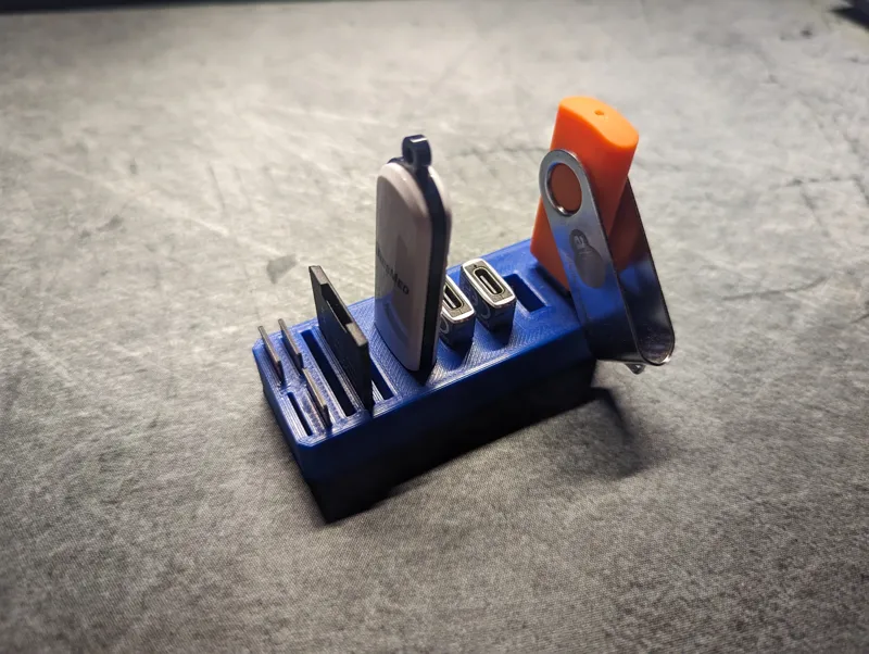 USB and SD Holder