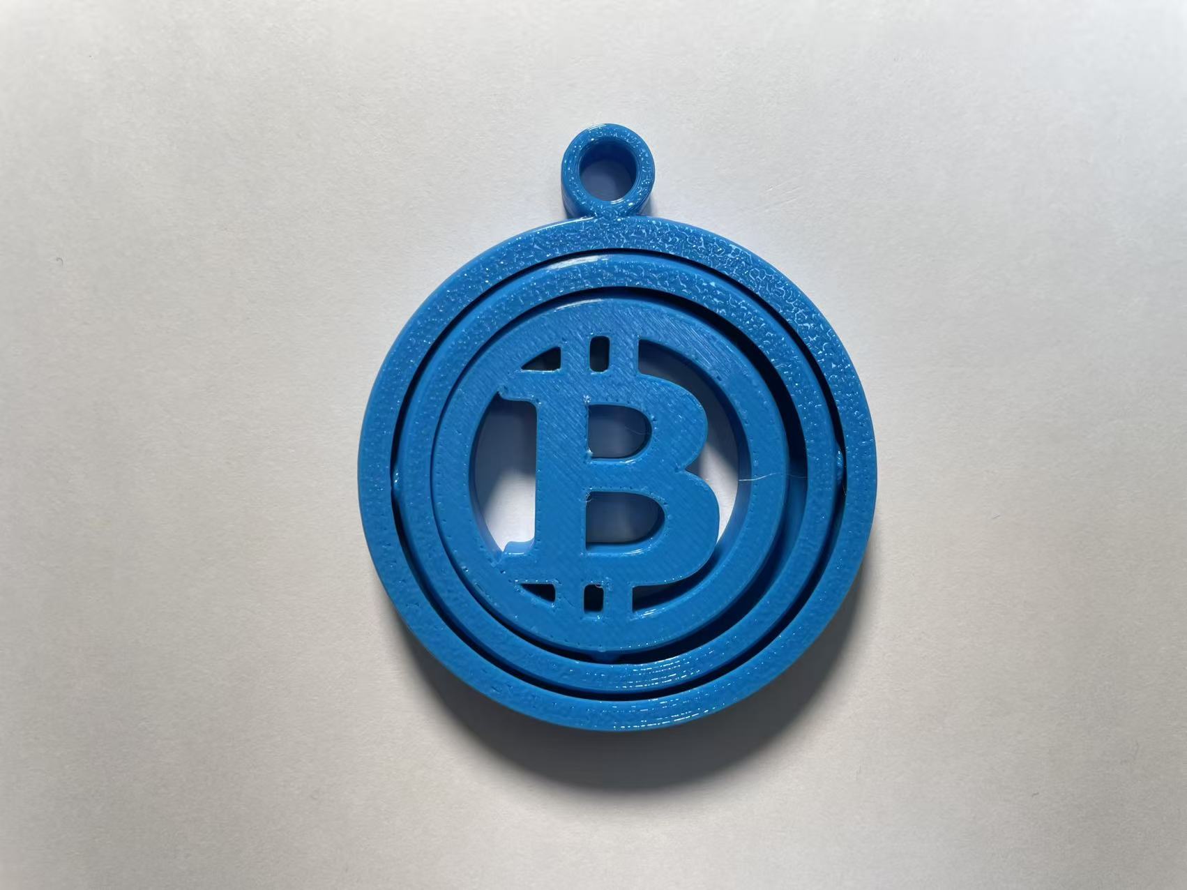 Miniatura 2 do modelo 3D 旋转的比特币-BTC