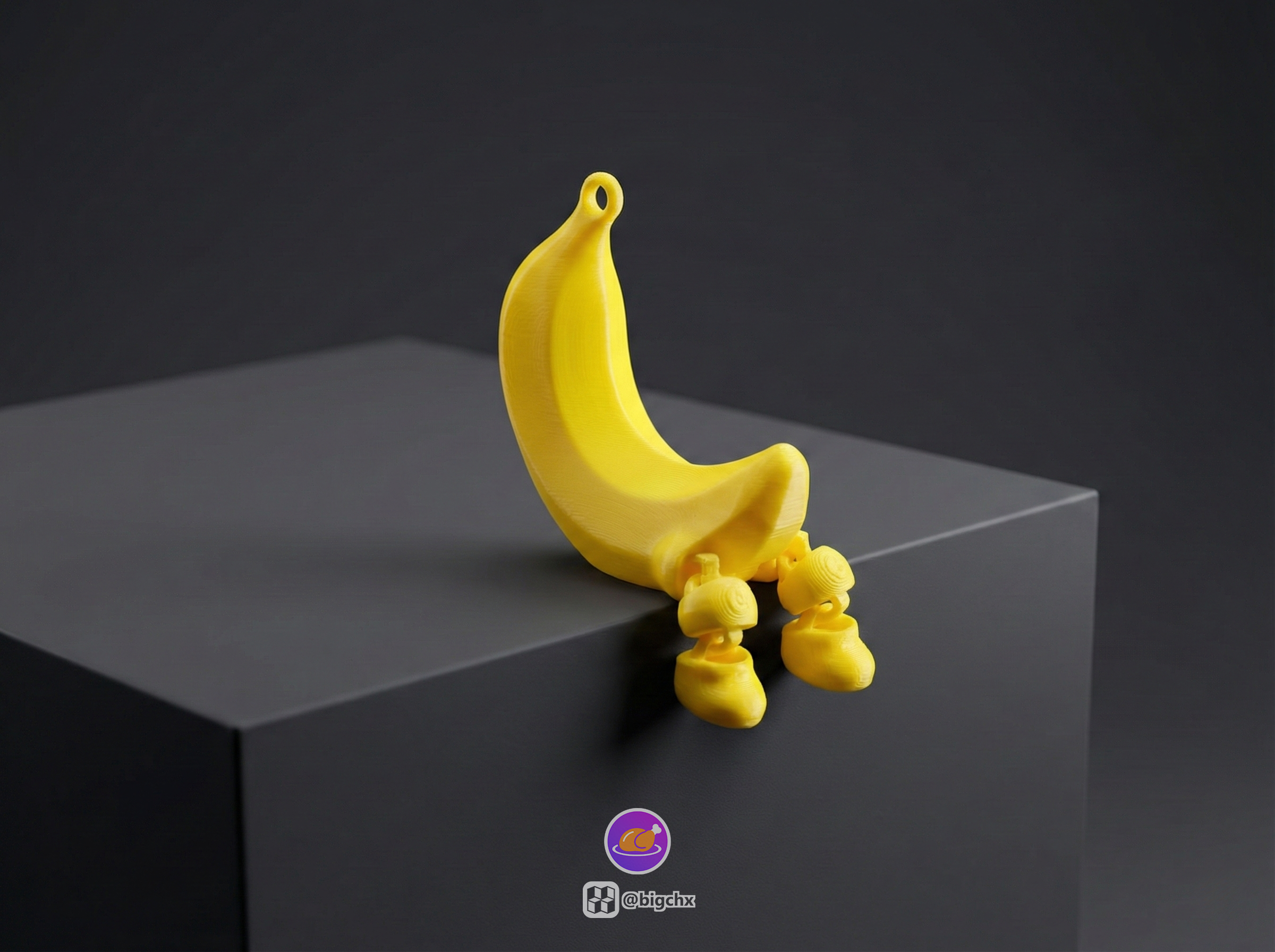 Miniatura 3 do modelo 3D Articulated Fruit Keychains