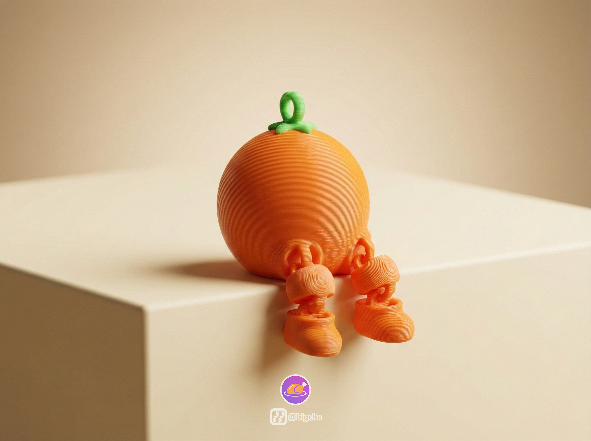 Miniatura 7 do modelo 3D Articulated Fruit Keychains