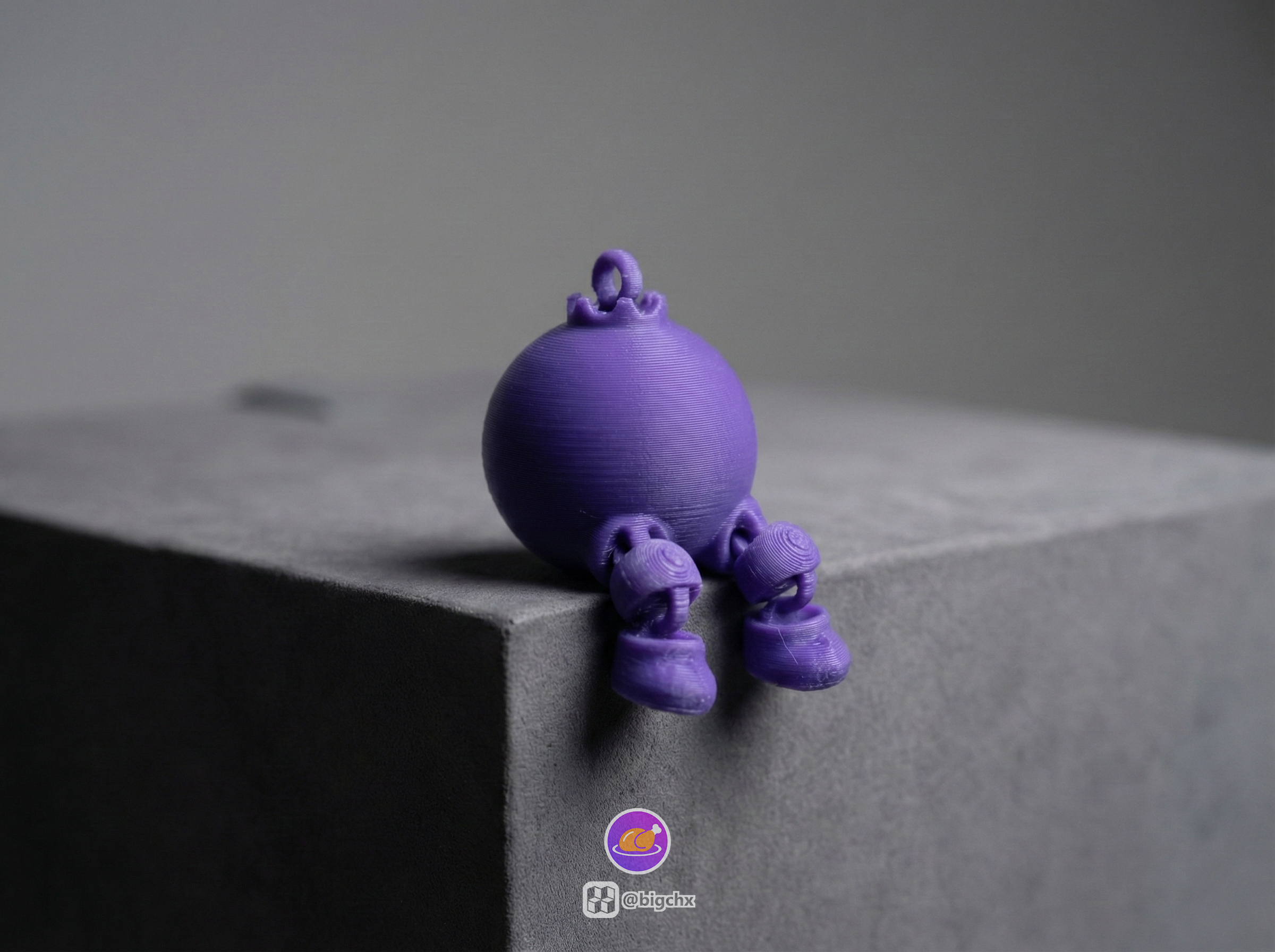 Miniatura 8 do modelo 3D Articulated Fruit Keychains