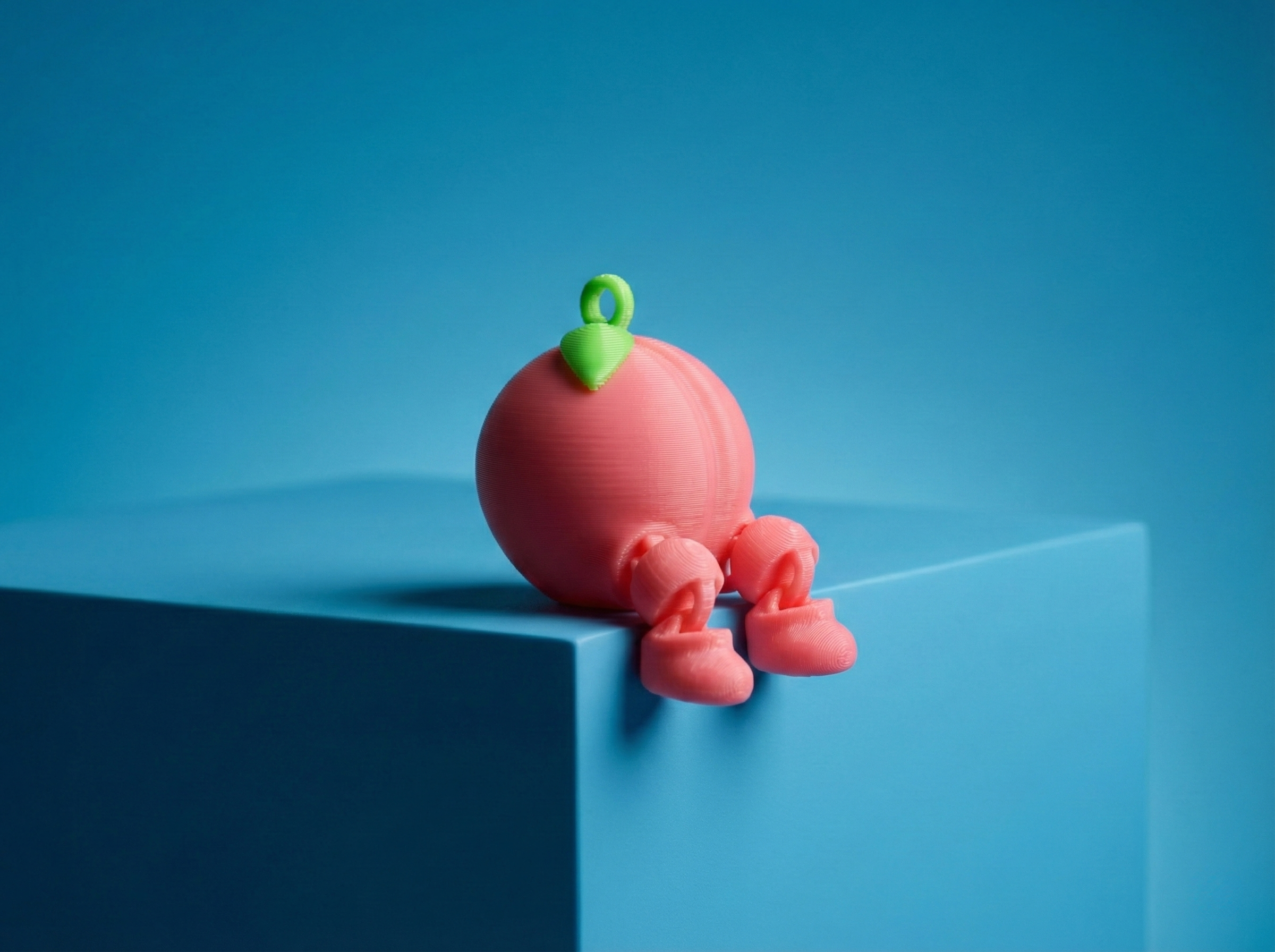 Miniatura 12 do modelo 3D Articulated Fruit Keychains