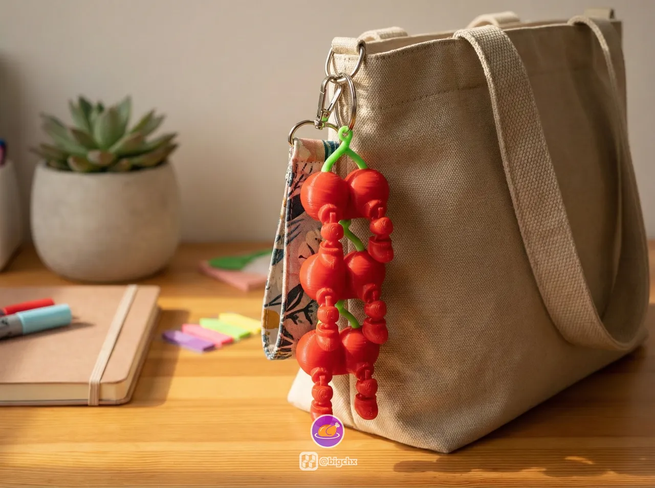 Articulated Fruit Keychains view 3