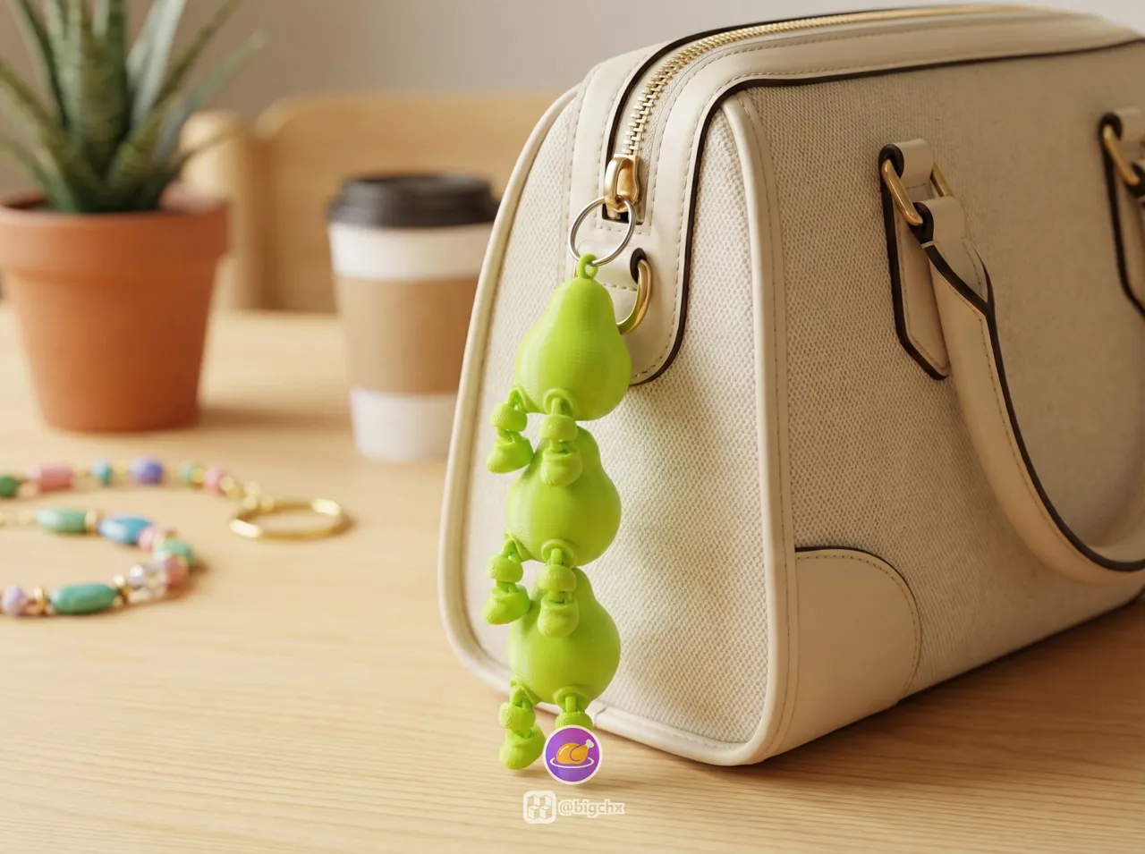 Articulated Fruit Keychains view 2
