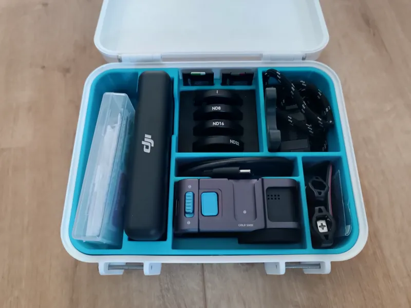 Rugged box for DJI Action 4 Insert for Telesin