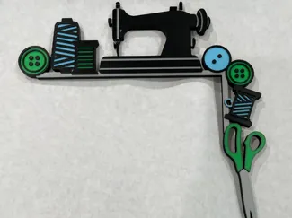 Sewing Quilting Door Corner