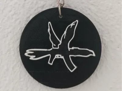 Porte-clés Columbine  Keychain Columbine