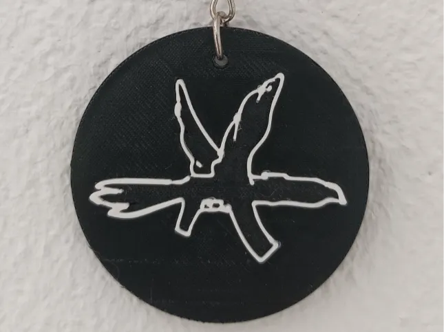 Porte-clés Columbine  Keychain Columbine