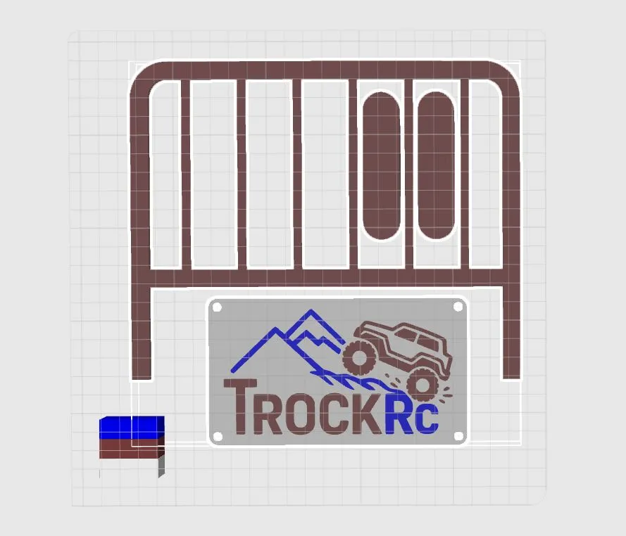 Printable Remote Control Crawler Signs 1:10 Rc Crawler Road Barrier with Banner - Free 3D Print Model - MakerWorld
