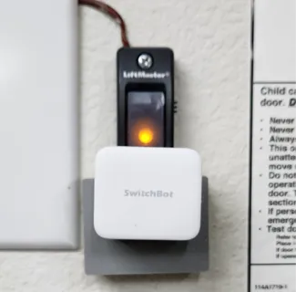 Switchbot Button Lift Master Garage Mount