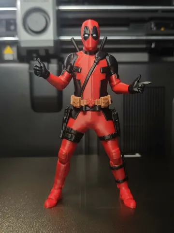 Modelo para impresión 3D: Deadpool X2 Swords Multicolor — vista de referencia 2