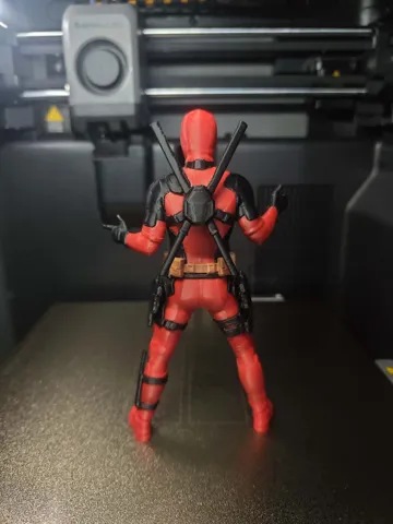 Modelo para impresión 3D: Deadpool X2 Swords Multicolor — vista de referencia 5