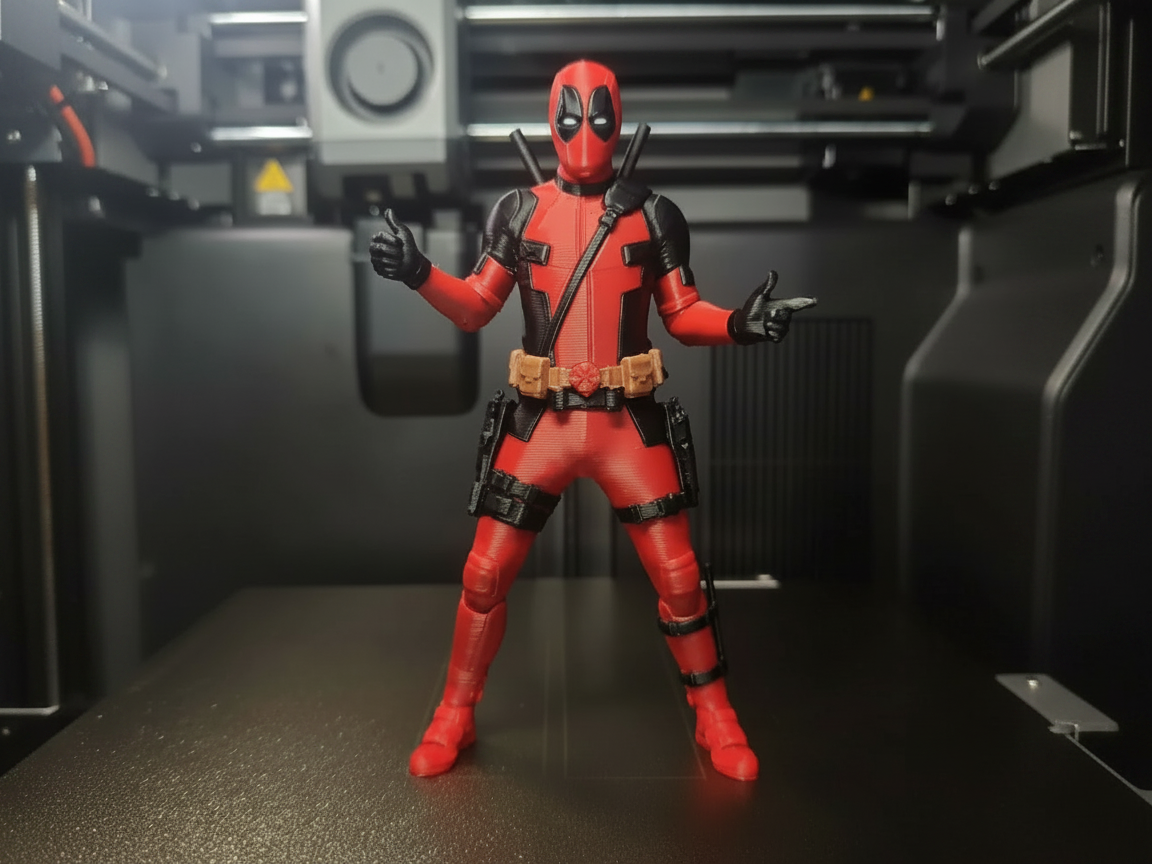 Deadpool X2 Swords Multicolor 3D model