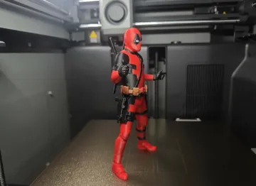 Modelo para impresión 3D: Deadpool X2 Swords Multicolor — vista de referencia 3