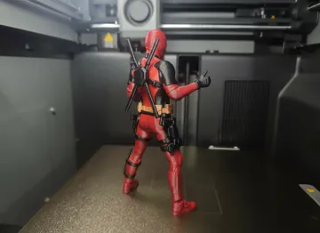 Modelo para impresión 3D: Deadpool X2 Swords Multicolor — vista de referencia 4