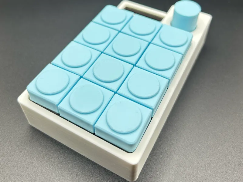 Macropad housing, key caps & knob for Adafruit Kit