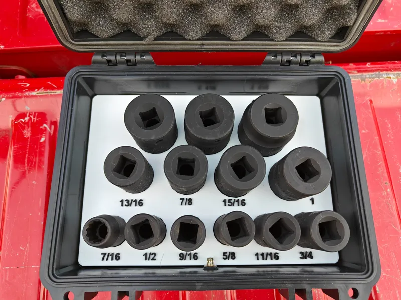 Harbor Freight SAE Impact Tray for Apache 1800