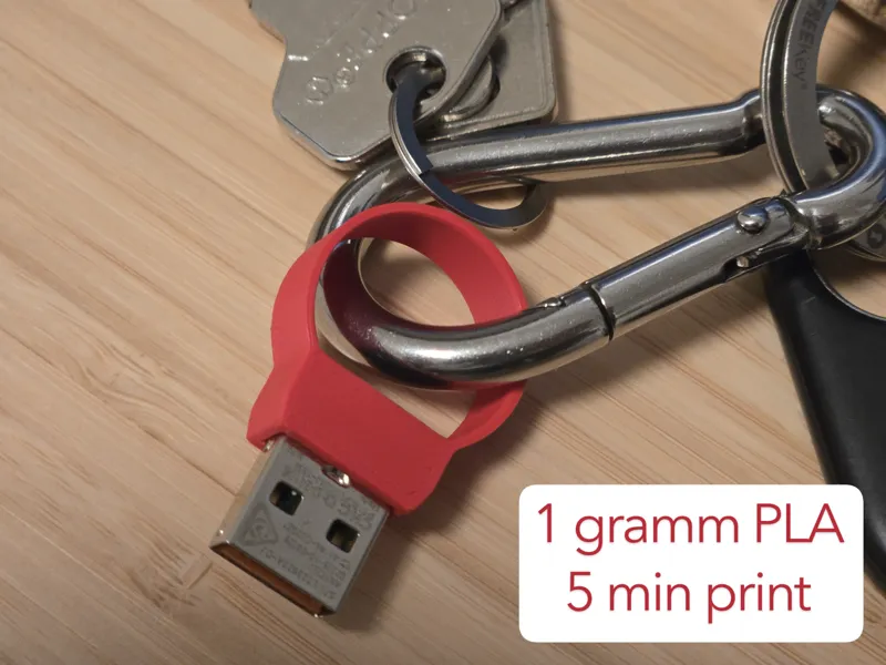 Logitech Pico USB Receiver Keychain Case