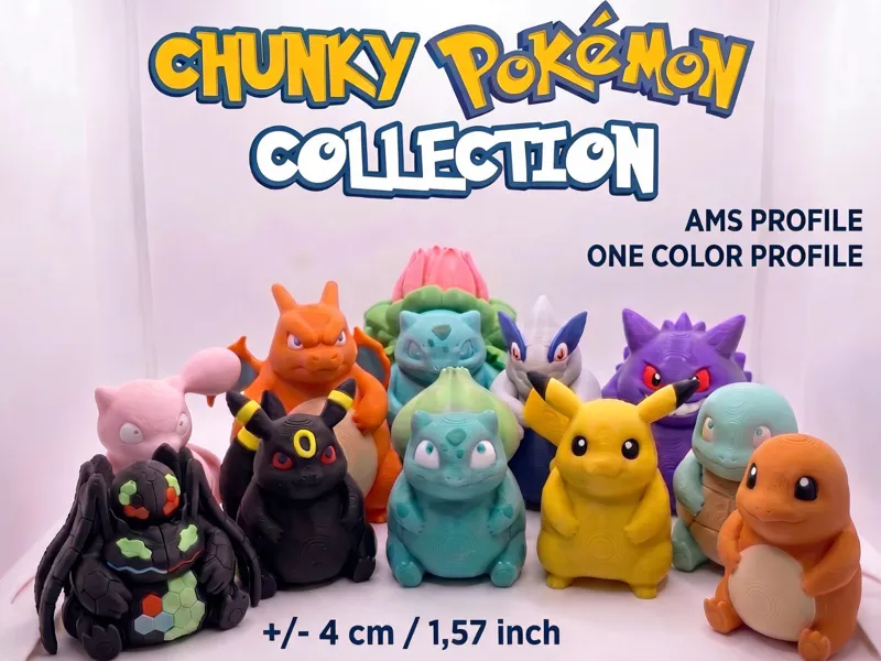 Chunky Pokemon - Collections