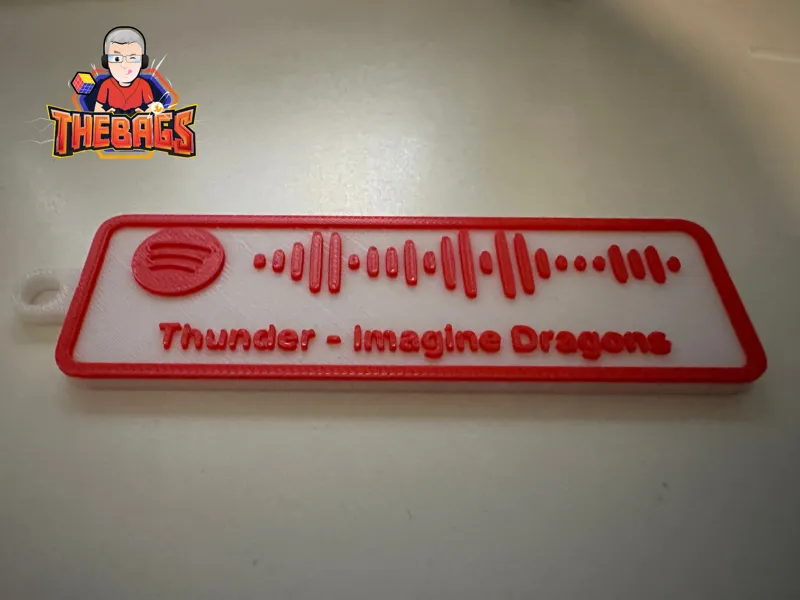 Imagine Dragons - Thunder - Spotify Keychain
