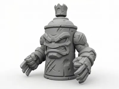 Wolverine Spray Can | Fan Art Graffiti Toy