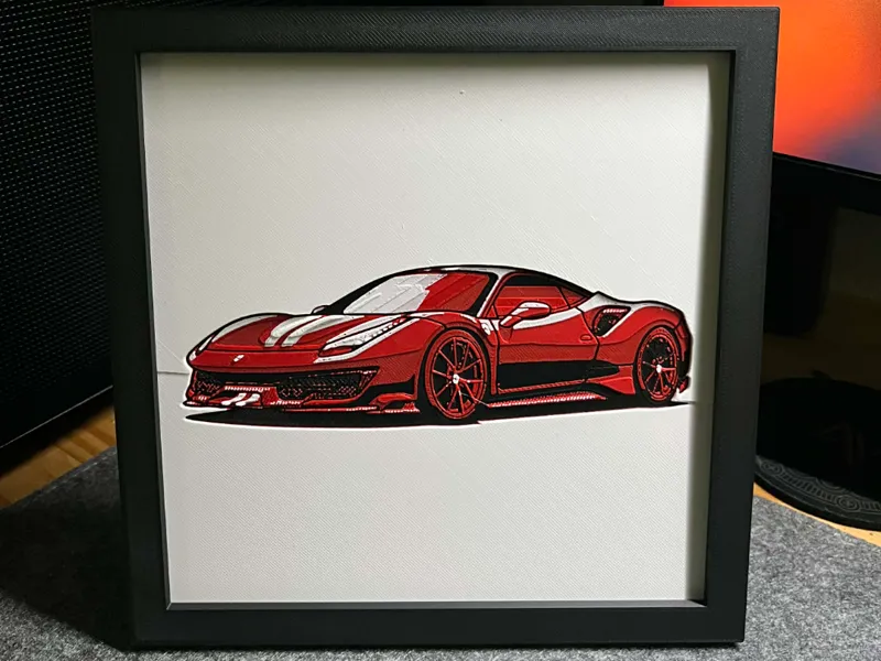 HUEFORGE FERRARI 488 PISTA